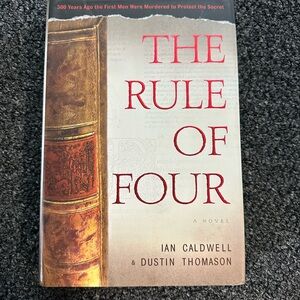 ⭐️ 3 for $15 ⭐️ The Rule of Four Novel - Brown and Red Cover